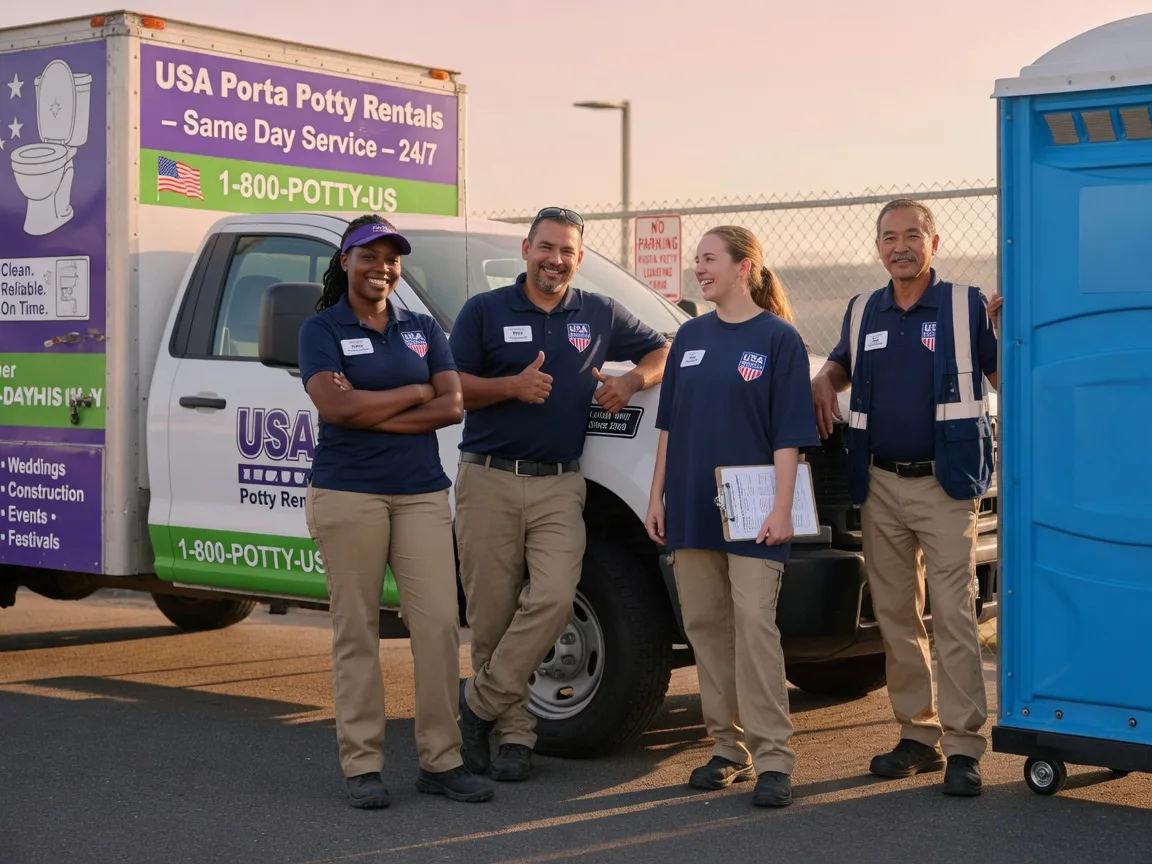 Porta Potty Rental company in Norwalk, CA